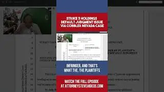 Strike 3 Holdings default judgment issue