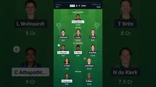 SA W vs SL W Dream11 Team, SA W vs SL W Dream11 Prediction, SA W vs SL W 3rd ODI Dream11 Prediction