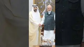 PM Modi hosts HH Sheikh Hamdan bin Mohammed bin Rashid Al Maktoum, the Crown Prince of Dubai