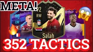 OMG!! 352 is *AMAZING* POST patch!!! 🤯 | BEST 352 TACTICS - Fifa 23 ultimate team