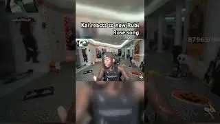 Kai Cenat Reacts to New Rubi Rose Song #kaicenat #rubirose #song #new #fyp