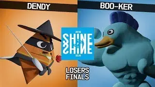 Dendy (Masked Ruby) vs Boo-ker (Ultra Fishbunjin 3000) - Losers Finals - Shine 2019
