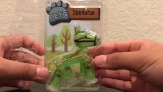 Распаковка лошади Stikbot