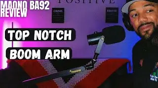 ** LEVEL UP Your Audio! Maono BA92 Boom Arm Review: Pro Quality for Creators (Seriously!)