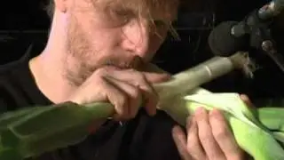 Vegetable Orchestra plays with its food