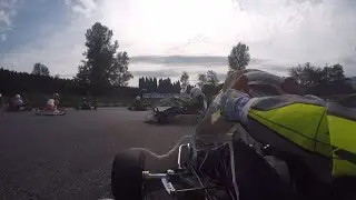 Big crash at Greg Moore raceway race 3!