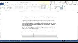 Ms word (Cover page, blank page, page break and Table)