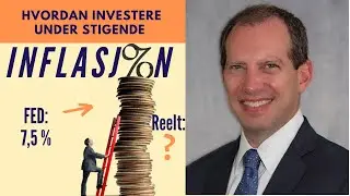 Bekymret for stigende inflasjon? Slik investerer du if&oslash;lge Gary Brode.
