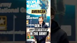 Why Gen Z Refuses to Fight WW3 🇺🇸 #geopolitics #military #usa