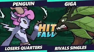 Hitfall 2.5 Top 8 - Giga (Sylvanos) Vs. Penguin (Absa) Rivals of Aether