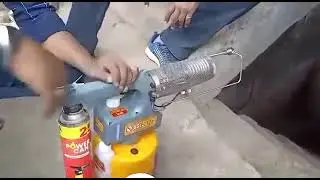 DGK fogging machine demo 