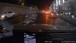 Dash cam footage 6 (more proof - prior to pothole)
