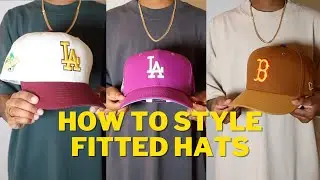 Easy Outfits for ANY Fitted Hat | How to Style Fitted Hats