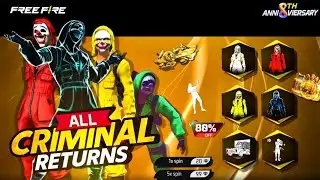 CRIMINAL BUNDLE RETURN + ANGELIC ITEMS COMING BACK | FREE FIRE JUNE 2025 BIG UPDATE!