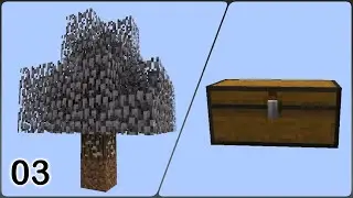 Sorting Chests & Cottonwood Sapling - Sky Factory 4 | Ep 3 | Minecraft - Multiplayer