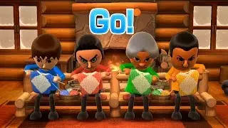 Wii Party U - All Quick Reflex Minigames