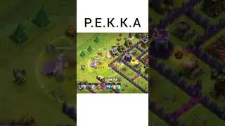 Clash Of Clans ll P.E.K.K.A #Shorts #coc2021