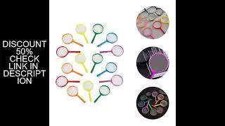 15 Pcs Kids Optical Magnifier Toy Portable Handheld Reading Glass Exploration Tools Small Magnifier
