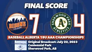 Bisons defeat As 7-4 at championships