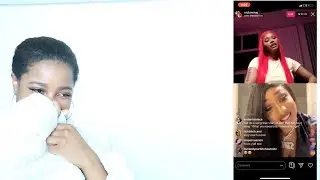 NICKI MINAJ & MEGAN THEE STALLION ON IG LIVE | Reaction
