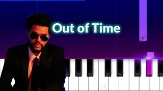 The Weeknd - Out of Time (Piano Tutorial)