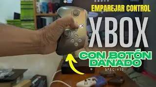 C&oacute;mo emparejar control con Xbox One Fat cuando se da&ntilde;a el bot&oacute;n de sincronizar?