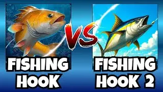 Fishing Hook Vs Fishing Hook 2 | Fish | Aquarium | Gameplay