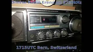 Dimtse Radio Erena on 9720kHz Indoor Urban SWLing