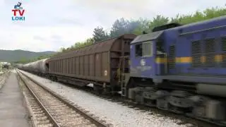 Freight train with four locomotives!/HŽ teretni vlak sa četri lokomotive!