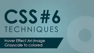 Hover effect an image Grayscale to colored