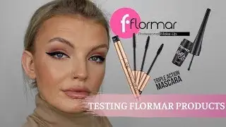 TESTING FLORMAR PRODUCTS | LINER WITH A WHEEL?! | ELOISE MAE MAKEUP