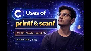coding in C ( day 5) how to use printf and scanf in C | major mistakes highlighted