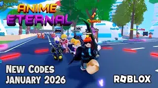 Новые коды Roblox Anime Eternal на январь 2026 года