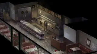 Dirty Dinner - A Disco Elysium Fan level Concept Art (Process)
