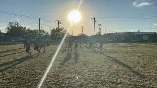 Great flag pull by Nich vs Red Raiders 11/01/25