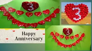 Happy anniversary banner making at home @Chhabicraftideas