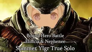 [Fire Emblem Heroes] Summer Ylgr BHB Elincia & Nephenee Infernal True Solo