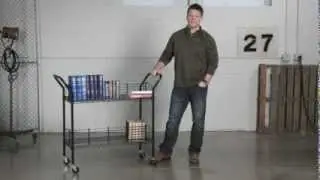 Safco Wire Book Cart