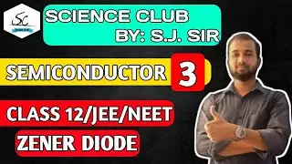 Zener diode, Photodiode and LED  working principle || I-V graph||12th Physics in Bengali.