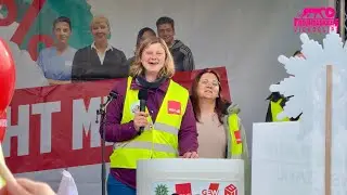 TV-L Warnstreik | Ost-West-Angleich: gleicher Lohn, gleiche Arbeitszeit  im Osten!(Uniklinikum Jena)
