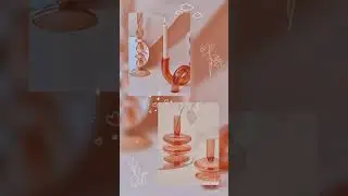 Aesthetic Brown Wavy Candle Holders