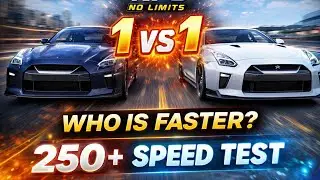 🔥 250+ Speed Test | 1 vs 1 Supercars 😱 | NFS No Limits 