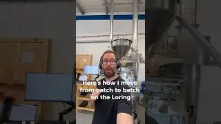 Как переключаться между партиями в обжарочной машине Loring? #обжаркакофе #обжарщикикофе #loring
