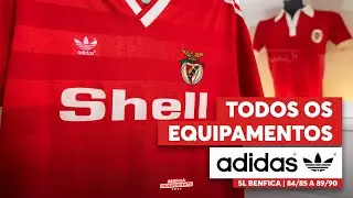 EQUIPAMENTOS DO BENFICA DOS ANOS 80 (Parte II)