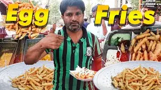 EGG French Fries MASSIVE Making