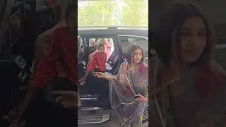 മമ്മൂക്കയെ കാത്ത് കാറിൽ പേരകുട്ടി മറിയത്തിന്റെ സ്നേഹം കണ്ടോ 🥰🥰 | #mammootty #actresses