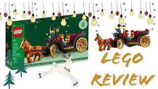 Lego Wintertime Carriage Ride Review