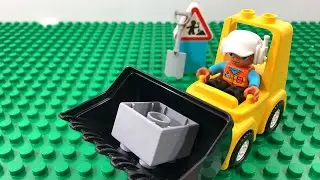 How To Build Lego Duplo Bulldozer 10930 | Lego Empire Satisfying Stopmotion Build