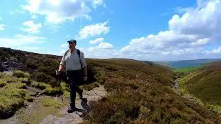 Ethel Bagging in The Peak District