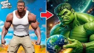 Upgrade HULK From LEVEL 1 to LEVEL 1,000,000! GTA 5